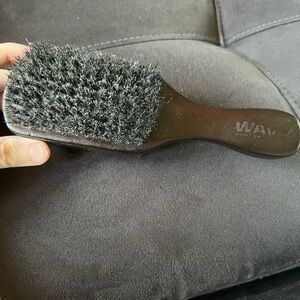 Boars hair Black Men's e Brush - Detangling & Shine